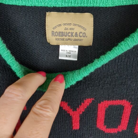 Get Your Jingle On Ugly Christmas Sweater Roebuck & Co Unisex Small - Picture 7 of 9